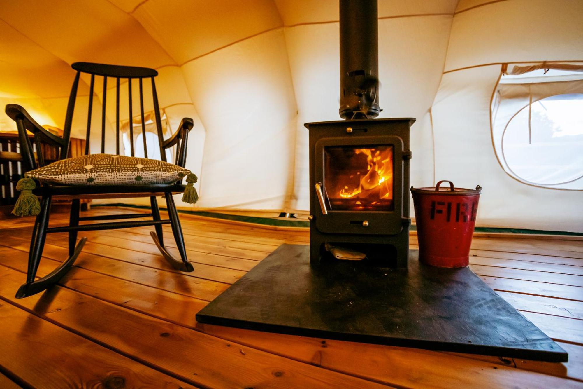 Вилла Luxury Glamping Retreat In Баттл Экстерьер фото