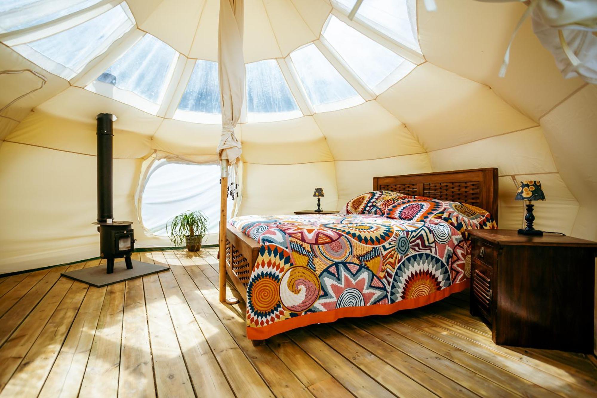 Вилла Luxury Glamping Retreat In Баттл Экстерьер фото