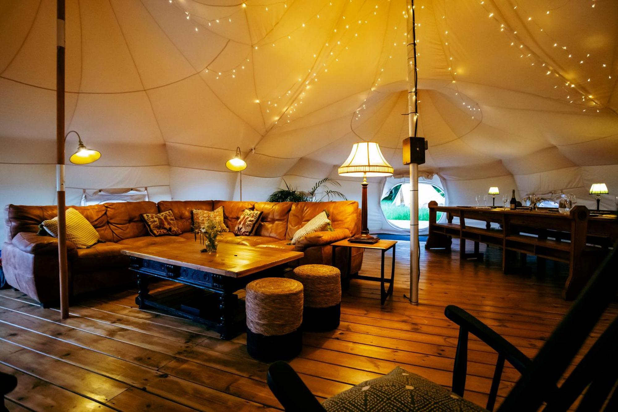 Вилла Luxury Glamping Retreat In Баттл Экстерьер фото