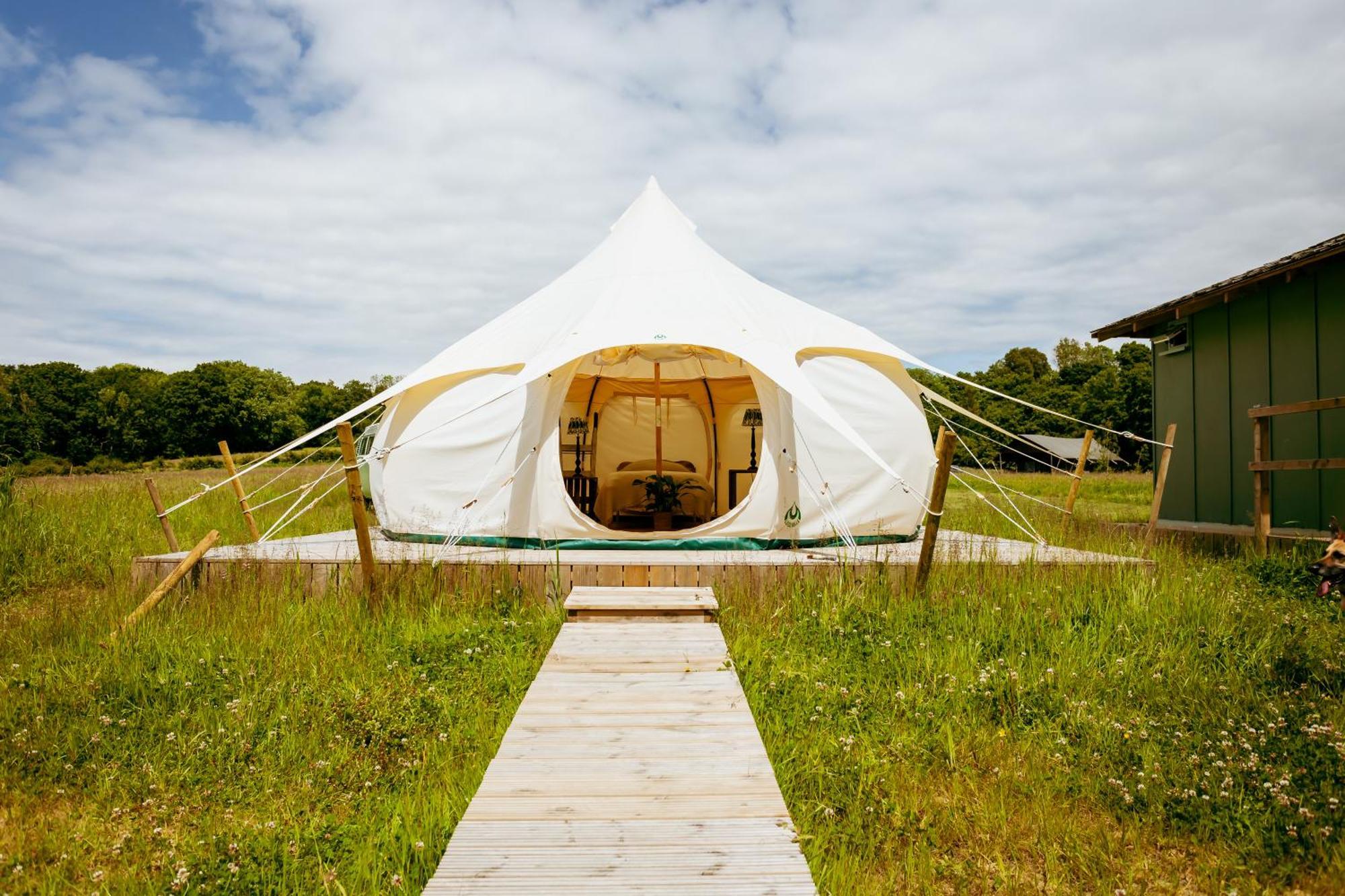 Вилла Luxury Glamping Retreat In Баттл Экстерьер фото