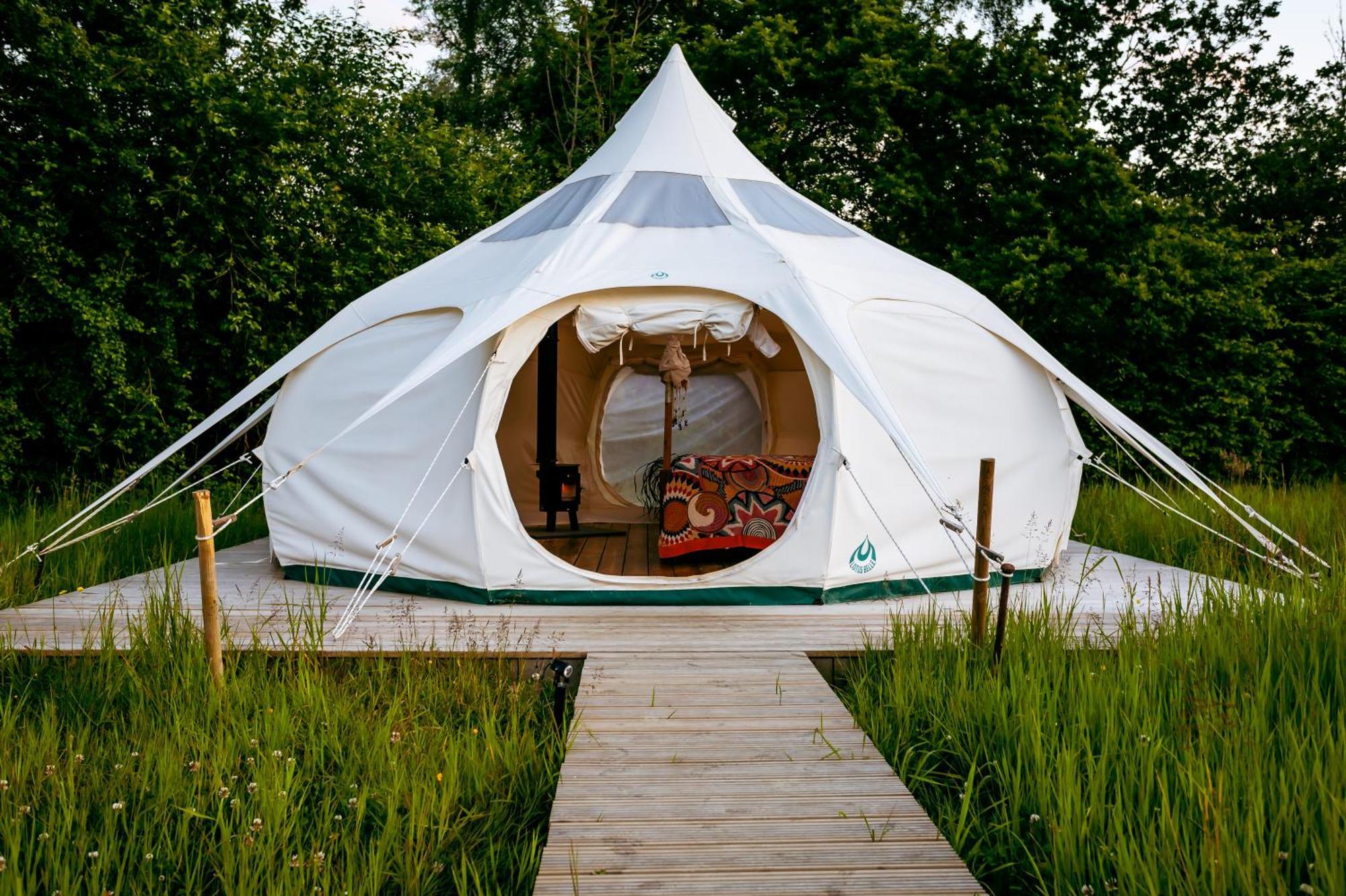 Вилла Luxury Glamping Retreat In Баттл Экстерьер фото